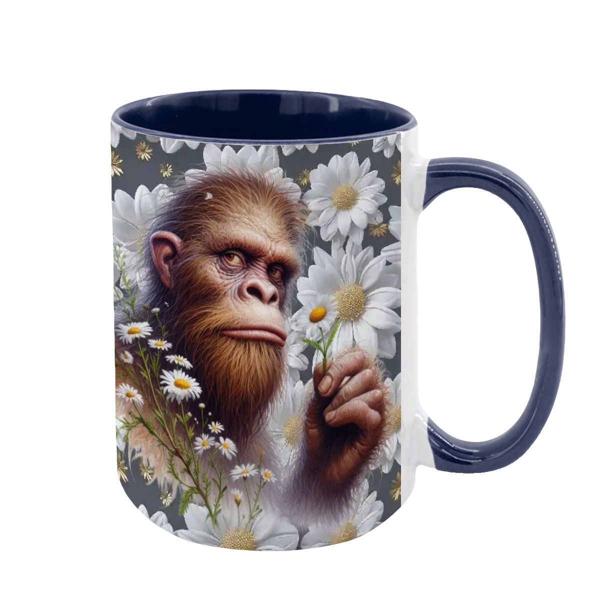Sasquatch, Bigfoot, Large 15 oz Ceramic, Dishwasher Safe Coffee Mug - Picture 12 of 16