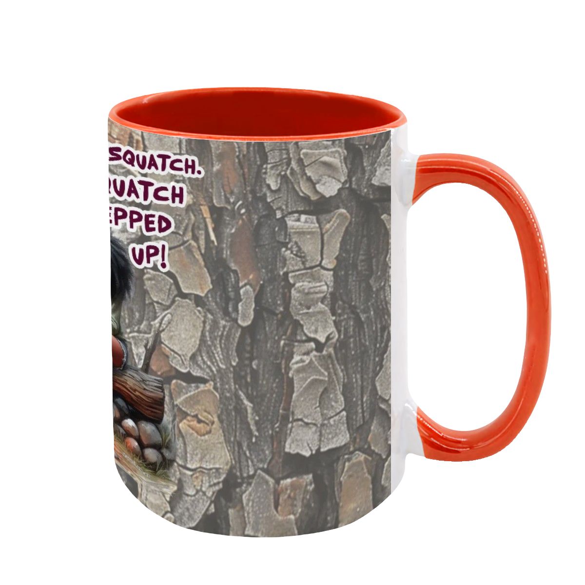 Sarcastic Sasquatch, Bigfoot, Large 15 oz Ceramic, Dishwasher Safe Coffee Mug - Picture 16 of 16