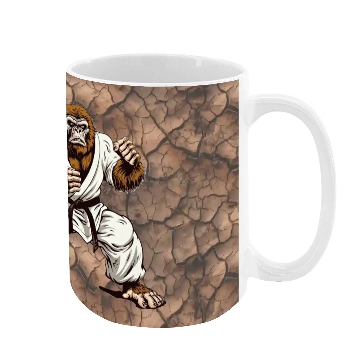 Sarcastic Sasquatch, Bigfoot, Large 15 oz Ceramic, Dishwasher Safe Coffee Mug - Picture 9 of 16
