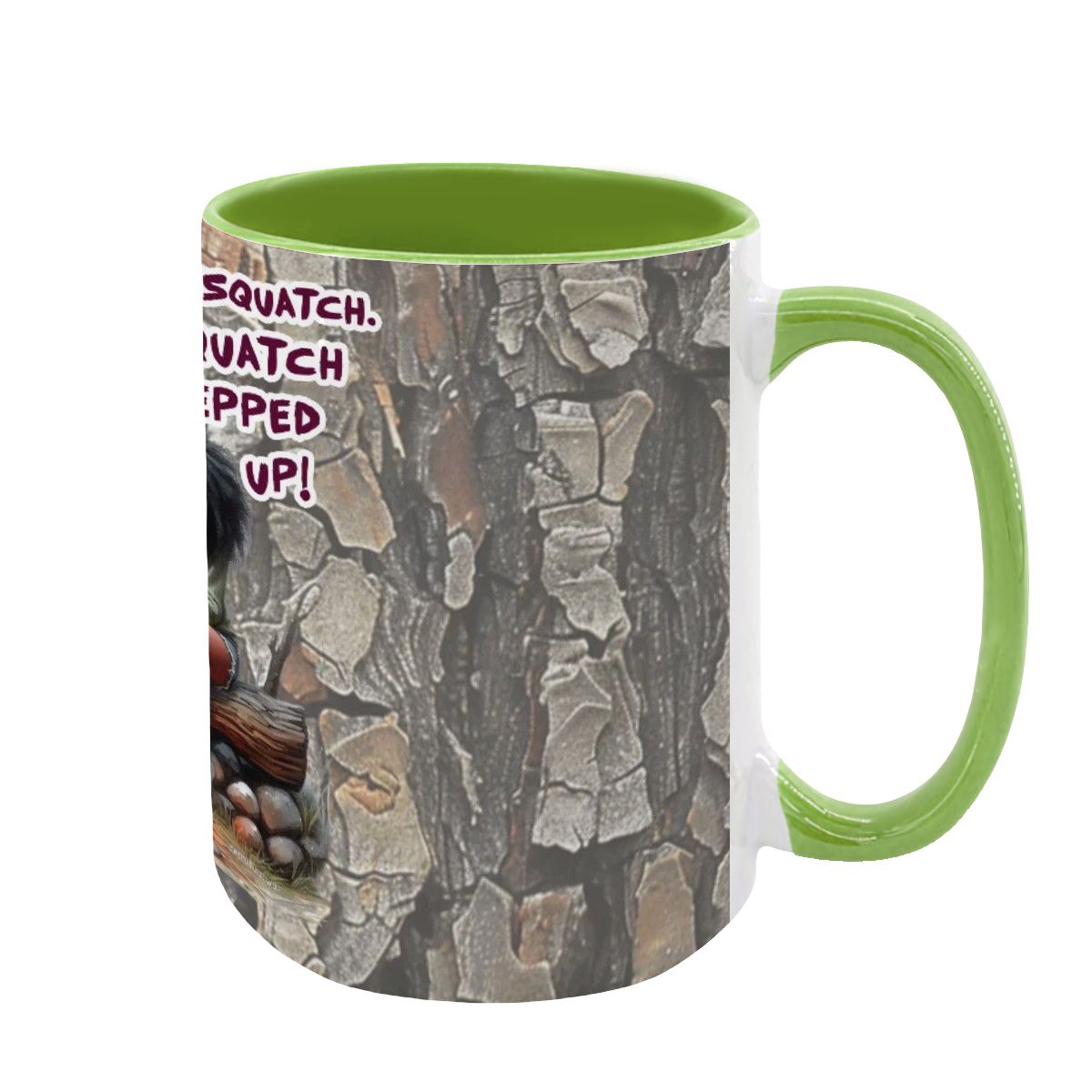 Sarcastic Sasquatch, Bigfoot, Large 15 oz Ceramic, Dishwasher Safe Coffee Mug - Picture 13 of 16