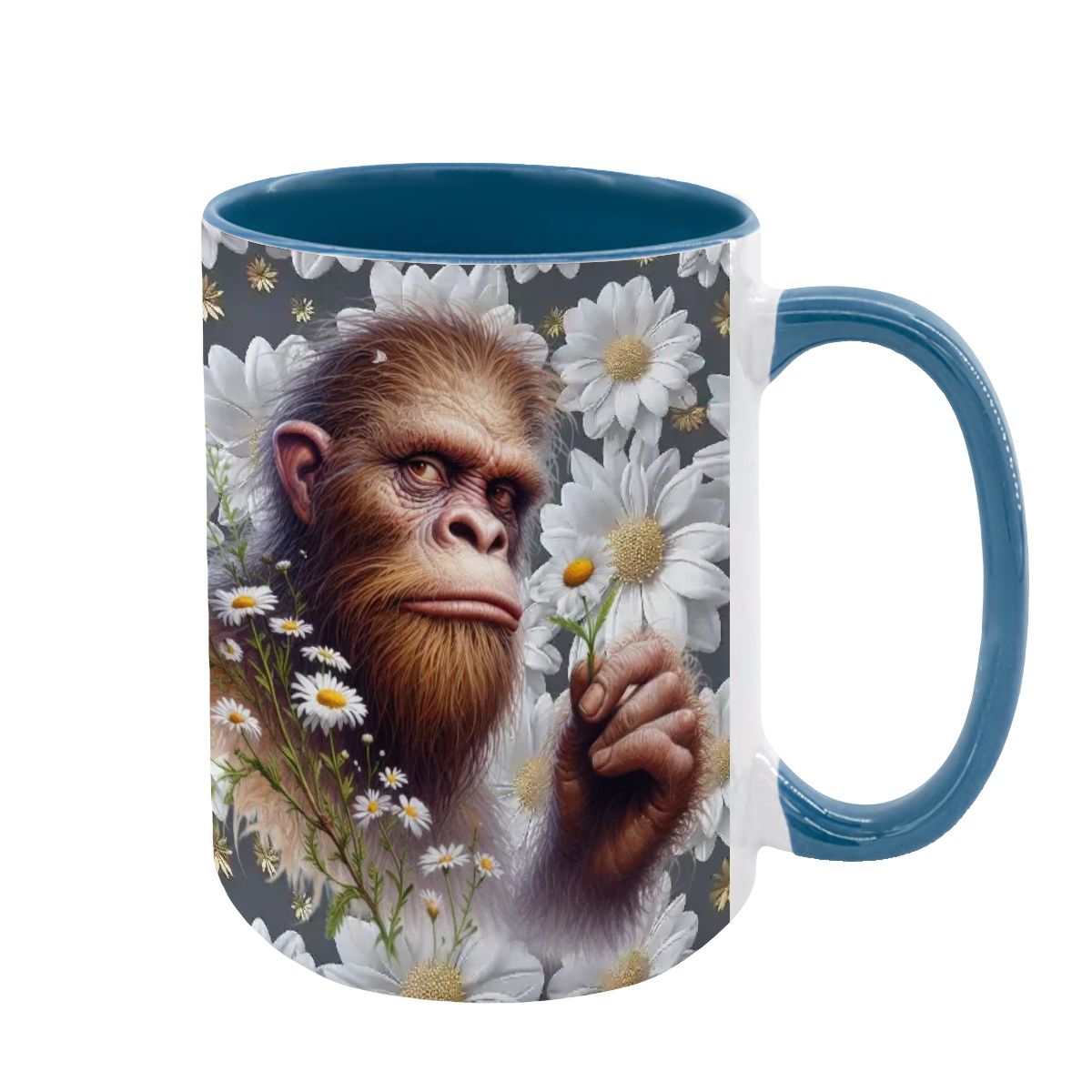Sasquatch, Bigfoot, Large 15 oz Ceramic, Dishwasher Safe Coffee Mug - Picture 7 of 16