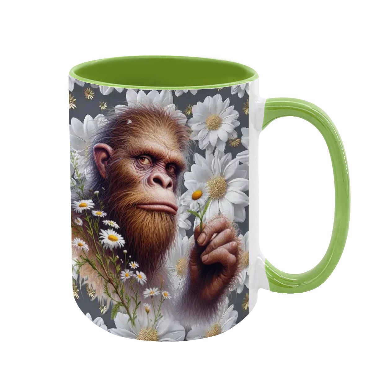Sasquatch, Bigfoot, Large 15 oz Ceramic, Dishwasher Safe Coffee Mug - Picture 13 of 16