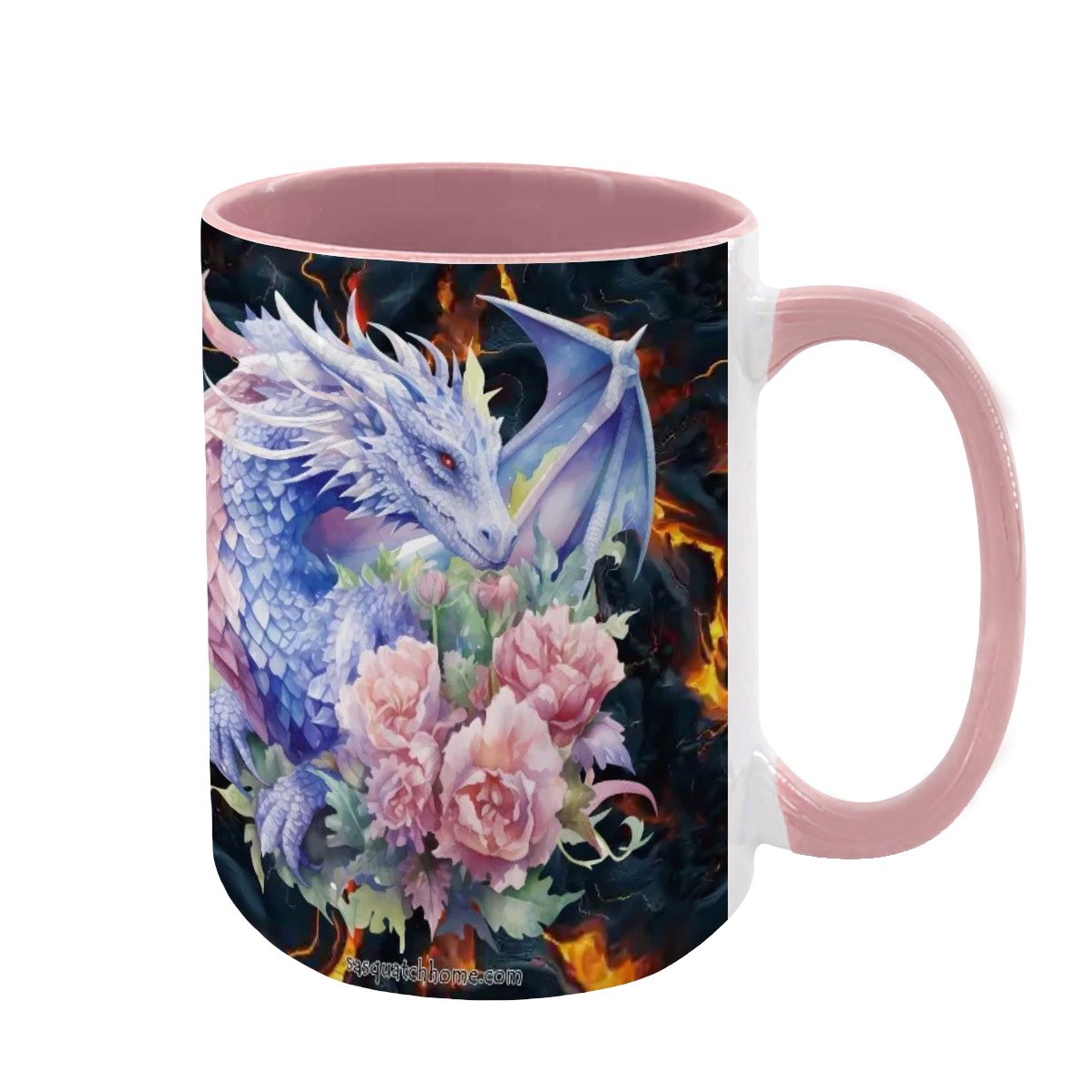 Dragons, Large 15 oz Ceramic, Dishwasher Safe Coffee Mug – Made In The USA - Picture 10 of 16