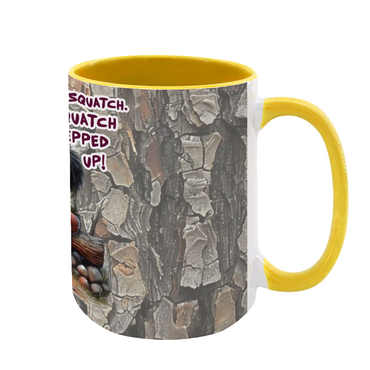 Sarcastic Sasquatch, Bigfoot, Large 15 oz Ceramic, Dishwasher Safe Coffee Mug - Picture 11 of 16