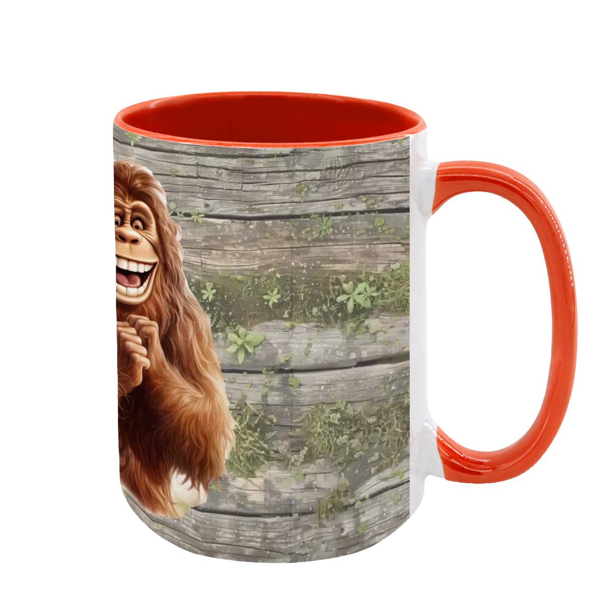 Sarcastic Sasquatch, Bigfoot, Large 15 oz Ceramic, Dishwasher Safe Coffee Mug - Picture 16 of 16