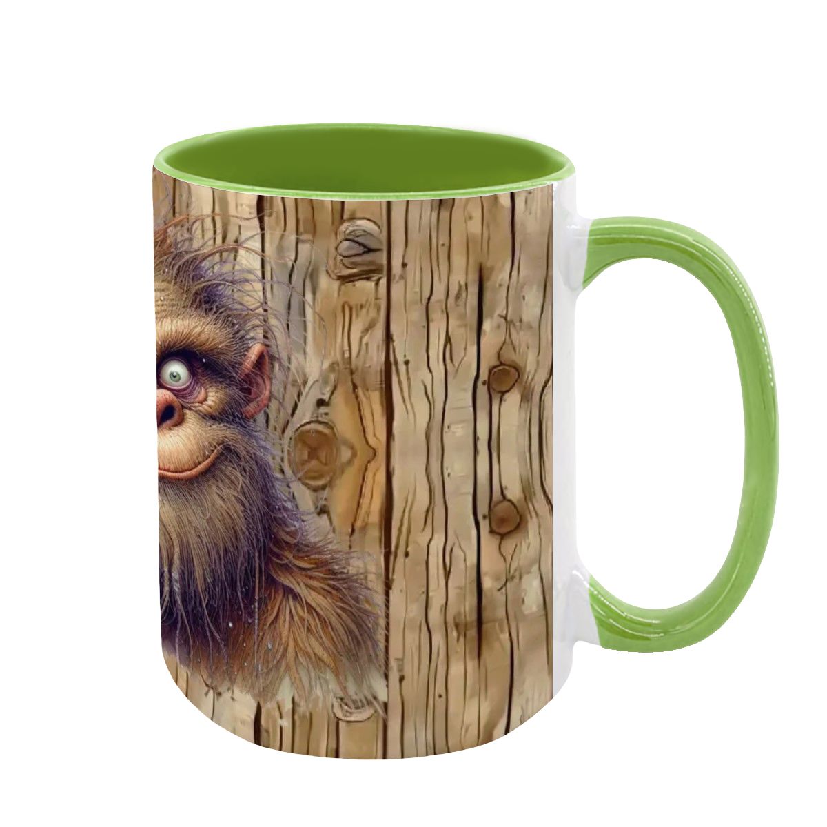 Sarcastic Sasquatch, Bigfoot, Large 15 oz Ceramic, Dishwasher Safe Coffee Mug - Picture 13 of 16