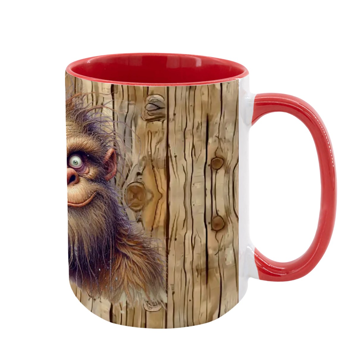 Sarcastic Sasquatch, Bigfoot, Large 15 oz Ceramic, Dishwasher Safe Coffee Mug - Picture 14 of 16