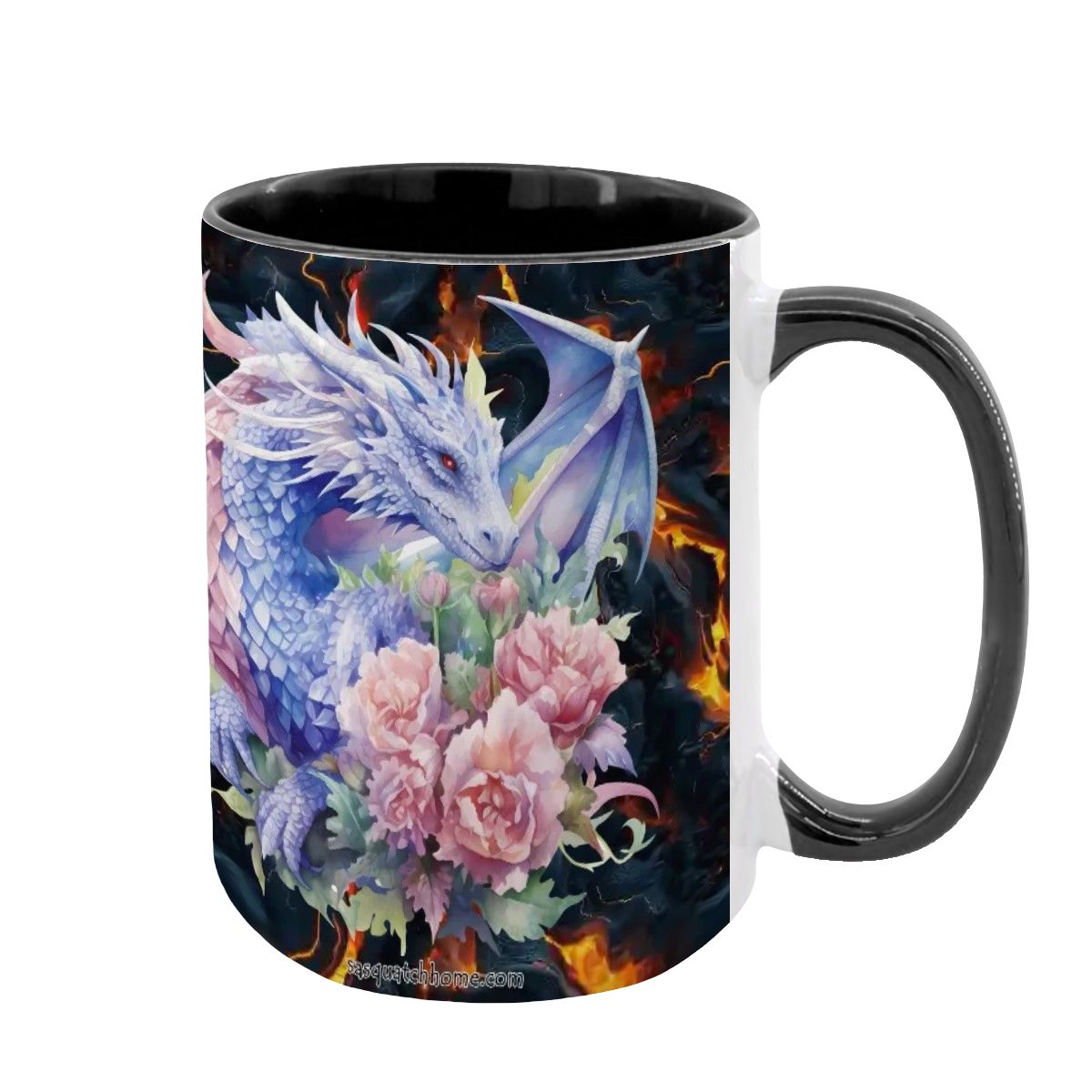 Dragons, Large 15 oz Ceramic, Dishwasher Safe Coffee Mug – Made In The USA - Picture 15 of 16