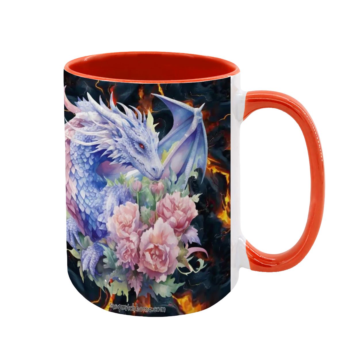 Dragons, Large 15 oz Ceramic, Dishwasher Safe Coffee Mug – Made In The USA - Picture 16 of 16