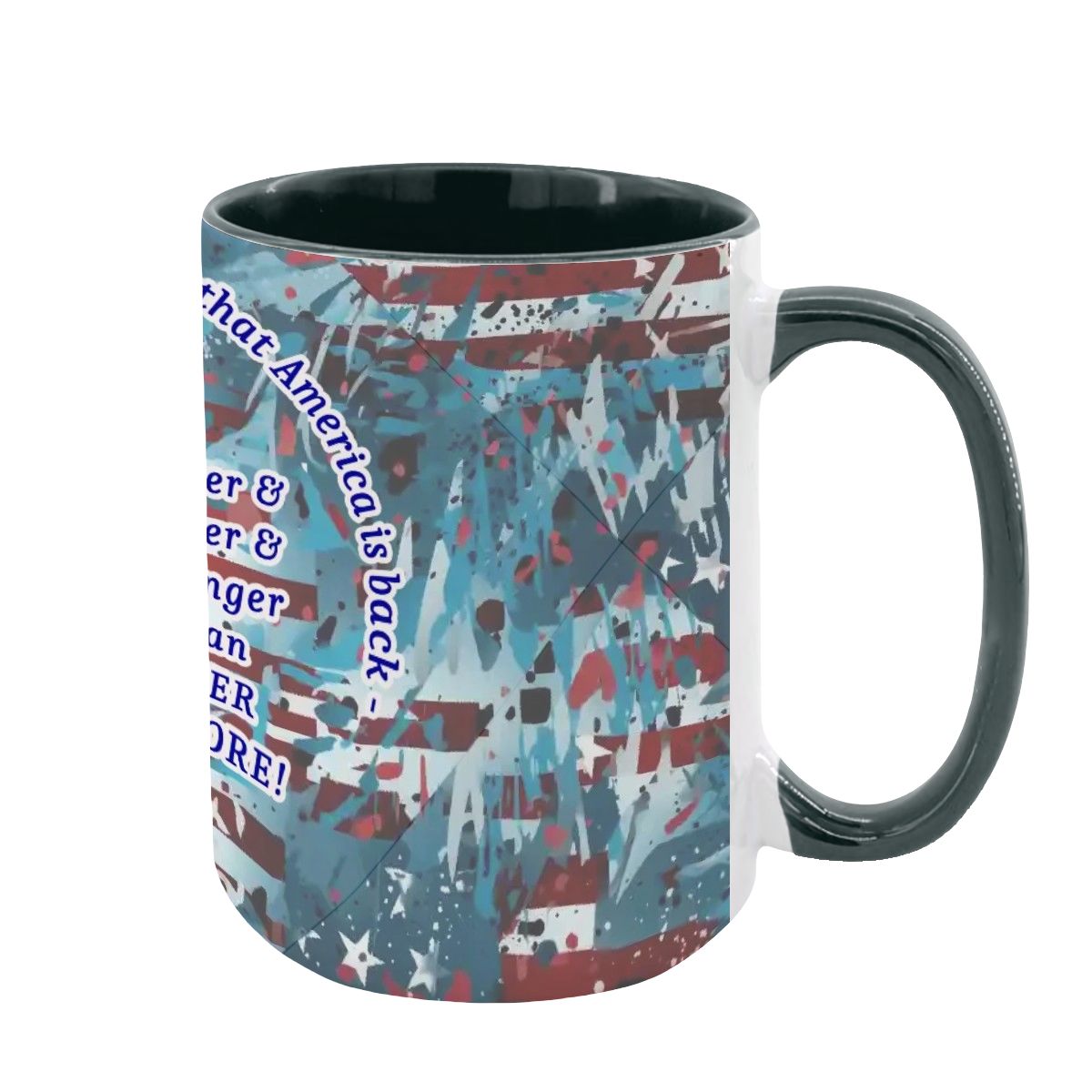 Donald Trump, MAGA, große 15 Unzen Keramik, Kaffeebecher - personalisieren - Bild 6 von 16