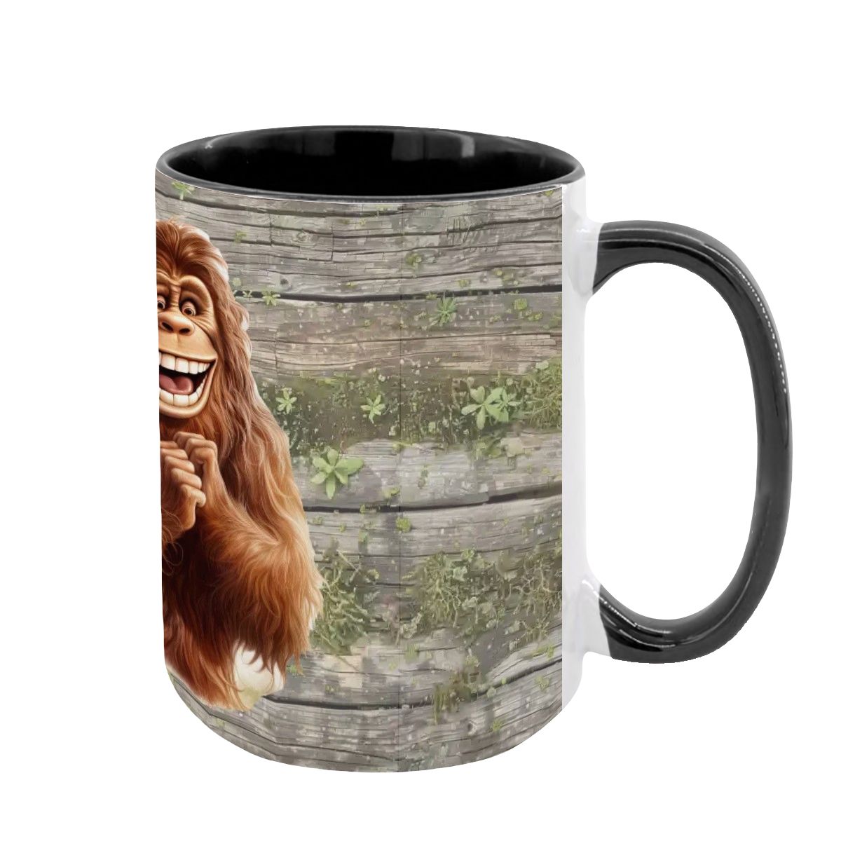 Sarcastic Sasquatch, Bigfoot, Large 15 oz Ceramic, Dishwasher Safe Coffee Mug - Picture 15 of 16