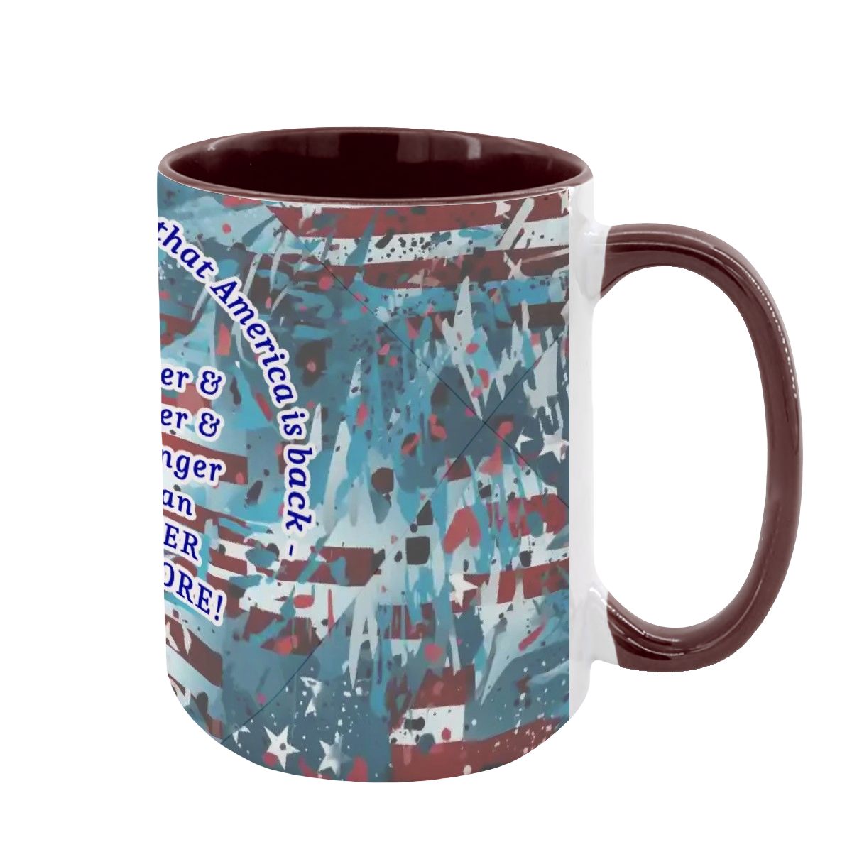 Donald Trump, MAGA, große 15 Unzen Keramik, Kaffeebecher - personalisieren - Bild 8 von 16