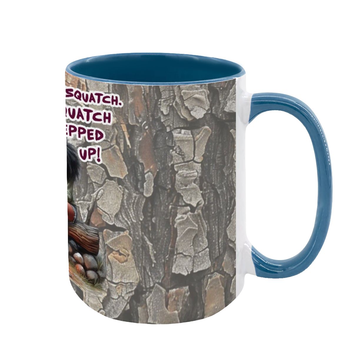 Sarcastic Sasquatch, Bigfoot, Large 15 oz Ceramic, Dishwasher Safe Coffee Mug - Picture 7 of 16