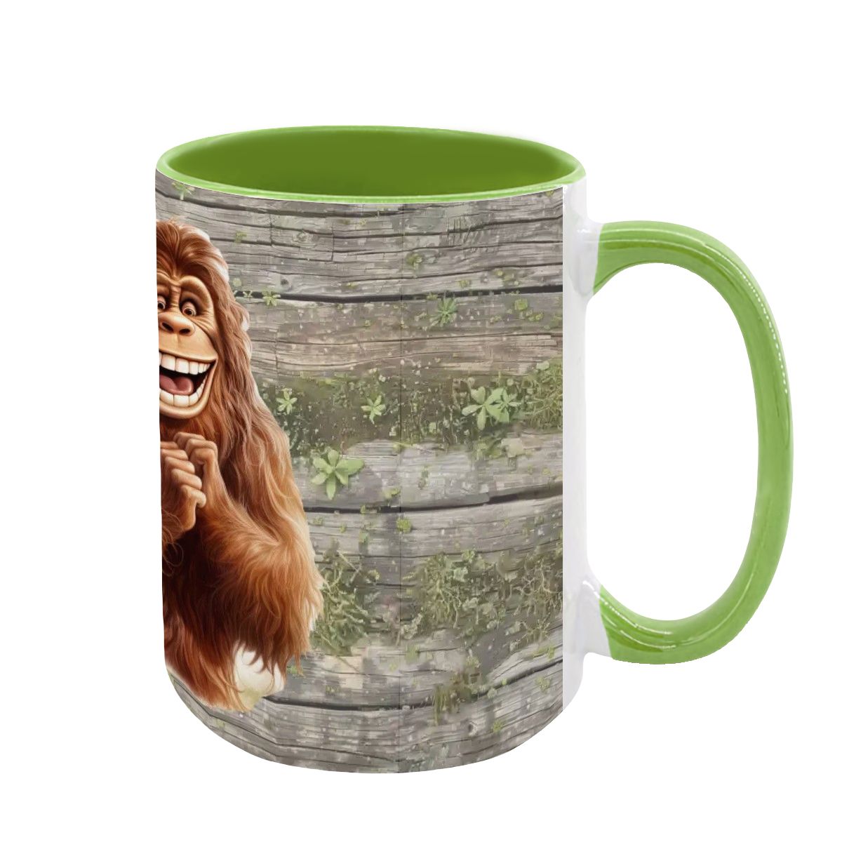 Sarcastic Sasquatch, Bigfoot, Large 15 oz Ceramic, Dishwasher Safe Coffee Mug - Picture 13 of 16
