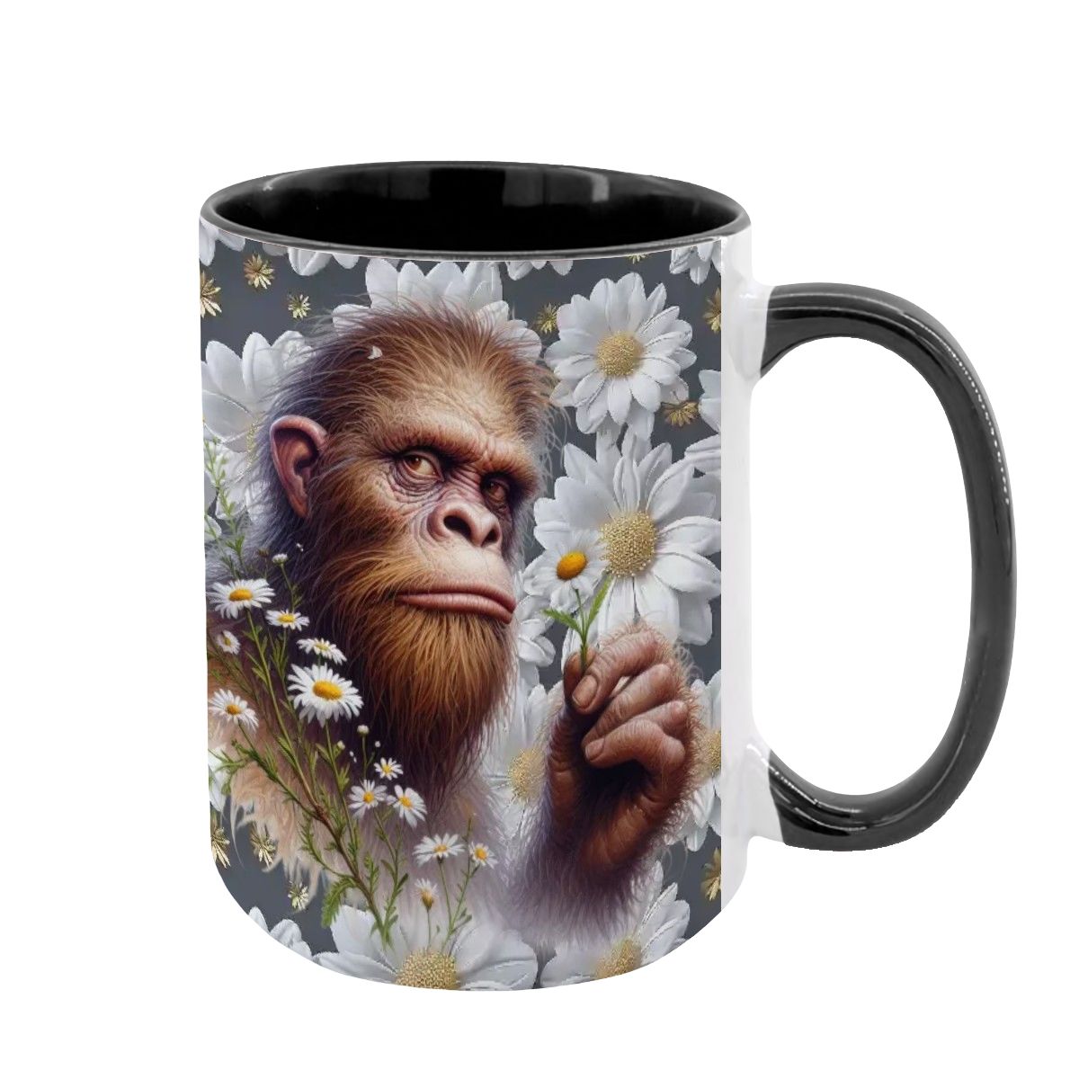 Sasquatch, Bigfoot, Large 15 oz Ceramic, Dishwasher Safe Coffee Mug - Picture 15 of 16
