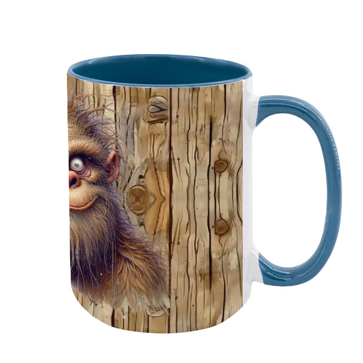 Sarcastic Sasquatch, Bigfoot, Large 15 oz Ceramic, Dishwasher Safe Coffee Mug - Picture 7 of 16