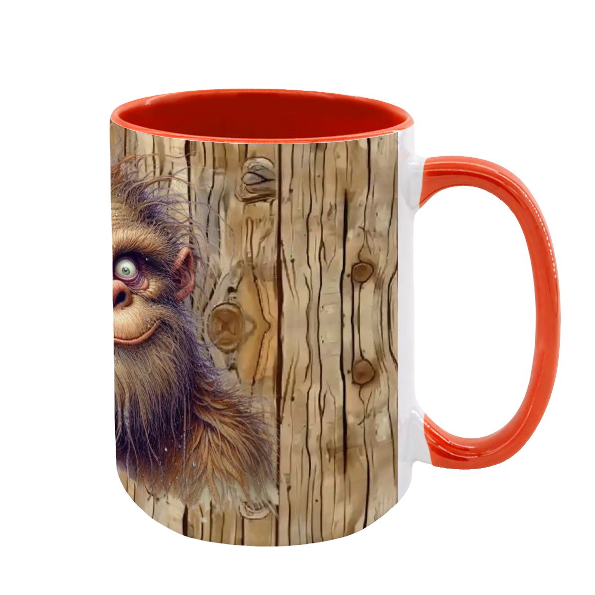 Sarcastic Sasquatch, Bigfoot, Large 15 oz Ceramic, Dishwasher Safe Coffee Mug - Picture 16 of 16