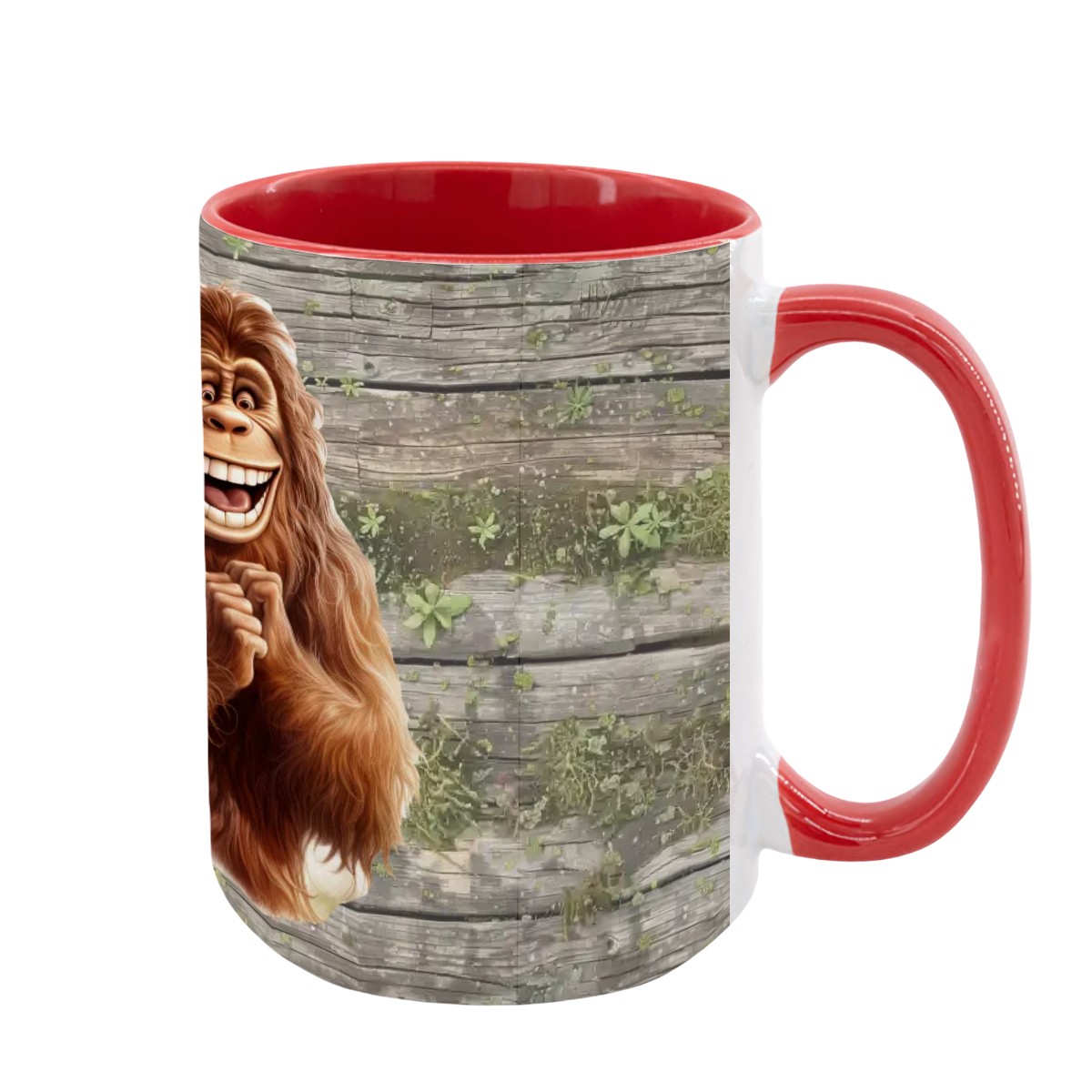 Sarcastic Sasquatch, Bigfoot, Large 15 oz Ceramic, Dishwasher Safe Coffee Mug - Picture 14 of 16