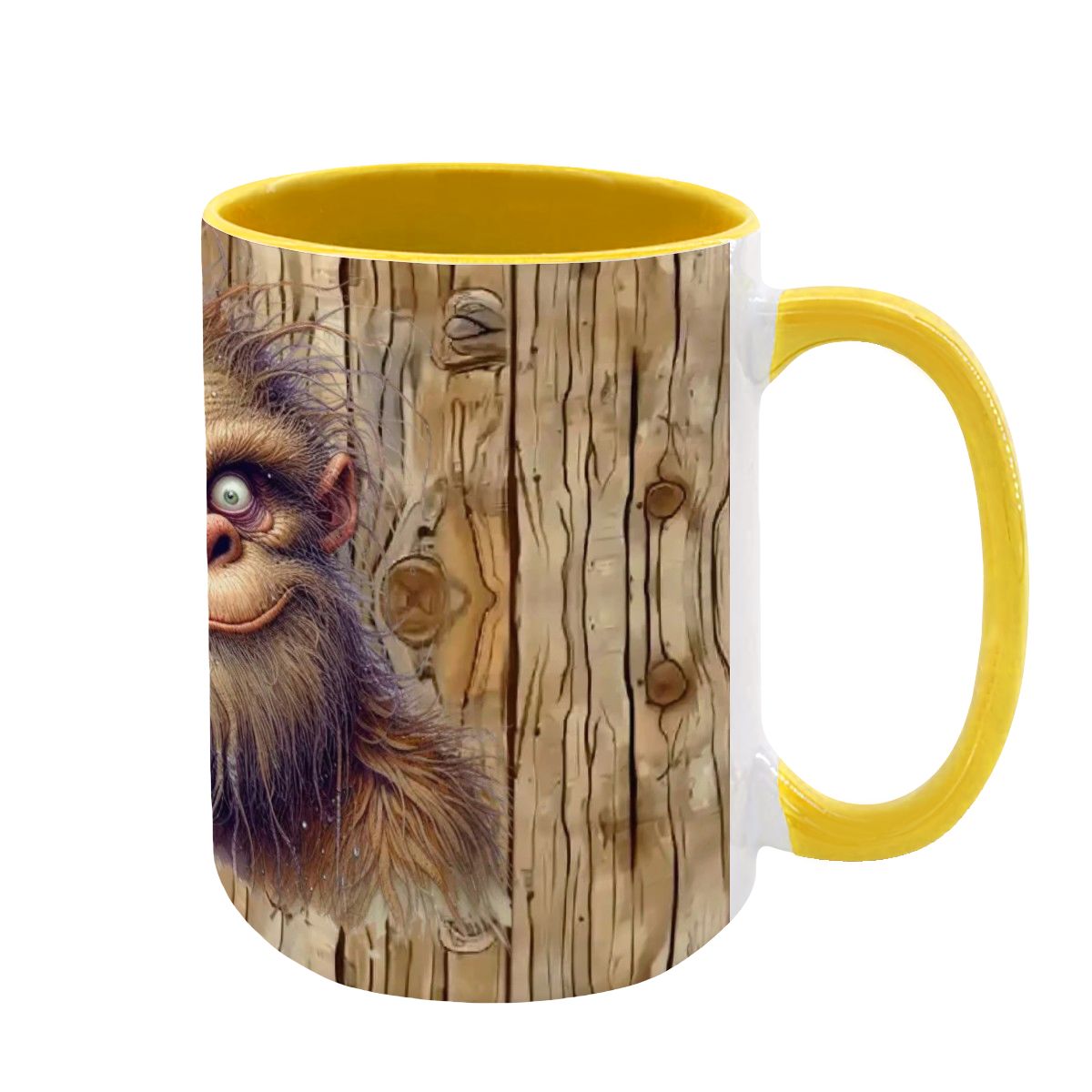 Sarcastic Sasquatch, Bigfoot, Large 15 oz Ceramic, Dishwasher Safe Coffee Mug - Picture 11 of 16