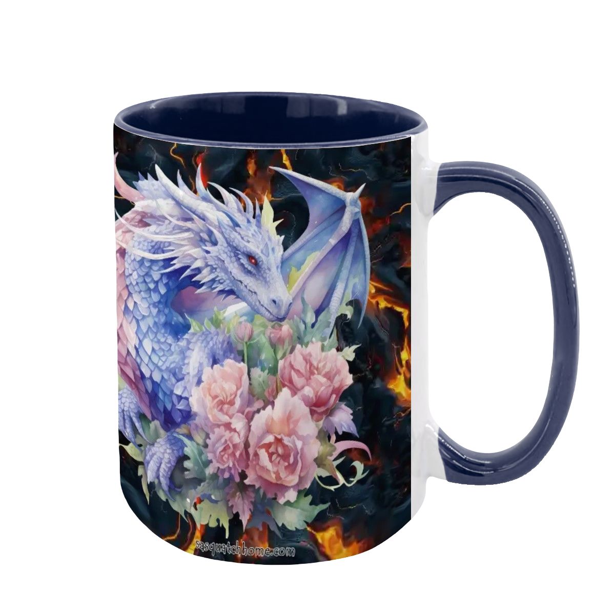 Dragons, Large 15 oz Ceramic, Dishwasher Safe Coffee Mug – Made In The USA - Picture 12 of 16