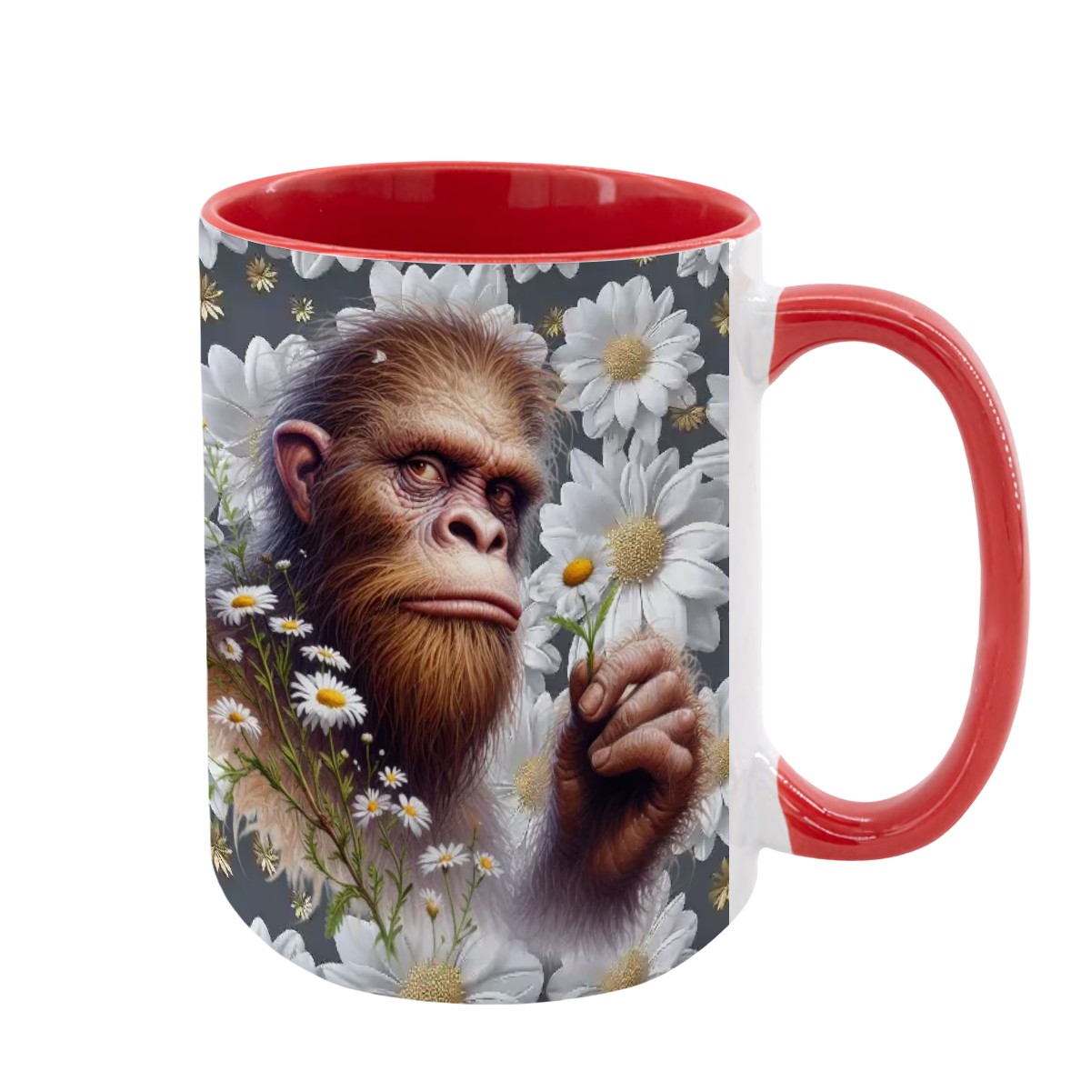 Sasquatch, Bigfoot, Large 15 oz Ceramic, Dishwasher Safe Coffee Mug - Picture 14 of 16