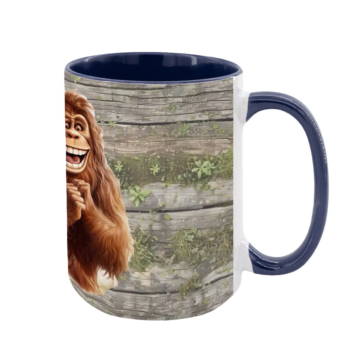 Sarcastic Sasquatch, Bigfoot, Large 15 oz Ceramic, Dishwasher Safe Coffee Mug - Picture 12 of 16