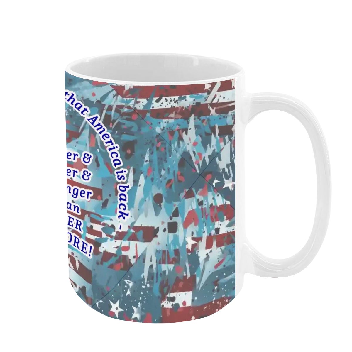 Donald Trump, MAGA, große 15 Unzen Keramik, Kaffeebecher - personalisieren - Bild 9 von 16