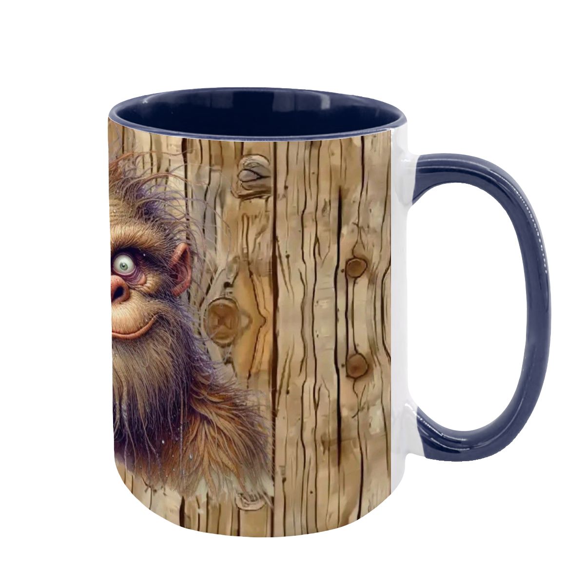 Sarcastic Sasquatch, Bigfoot, Large 15 oz Ceramic, Dishwasher Safe Coffee Mug - Picture 12 of 16