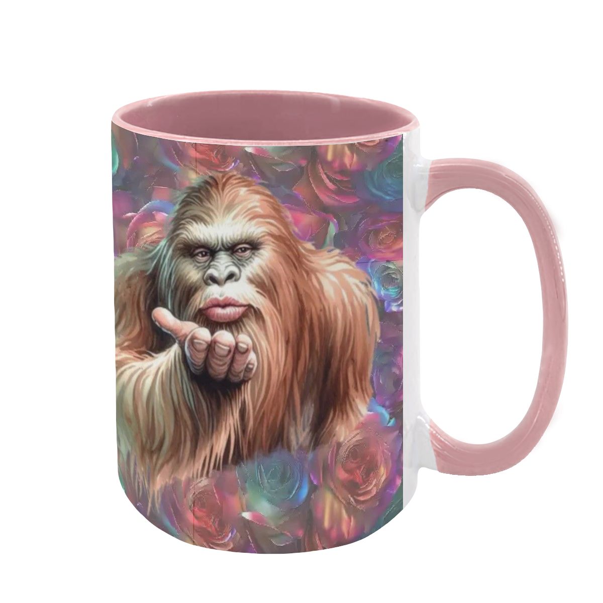 Sarcastic Sasquatch, Bigfoot, große 15 Unzen Keramik, Kaffeebecher - Tasse personalisieren - Bild 10 von 16
