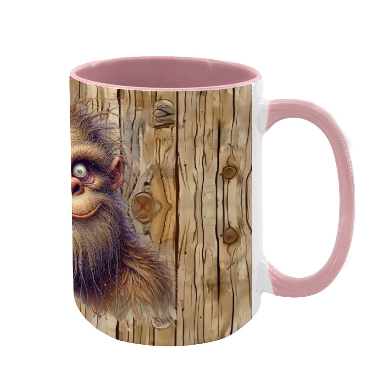 Sarcastic Sasquatch, Bigfoot, Large 15 oz Ceramic, Dishwasher Safe Coffee Mug - Picture 10 of 16