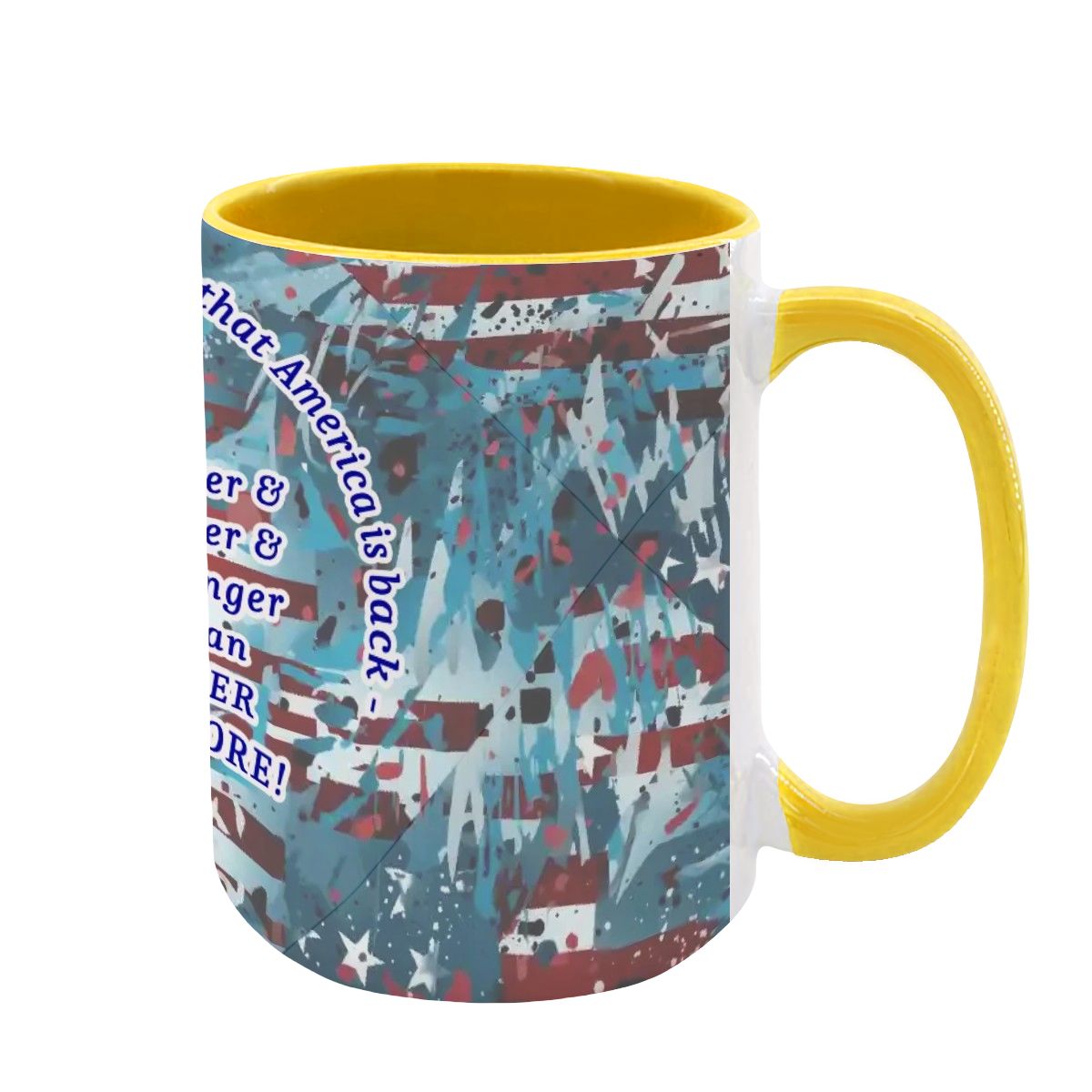 Donald Trump, MAGA, große 15 Unzen Keramik, Kaffeebecher - personalisieren - Bild 11 von 16