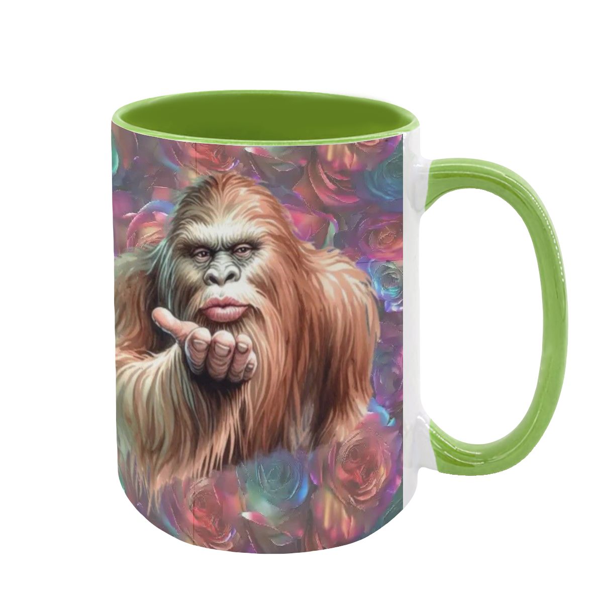 Sarcastic Sasquatch, Bigfoot, große 15 Unzen Keramik, Kaffeebecher - Tasse personalisieren - Bild 13 von 16