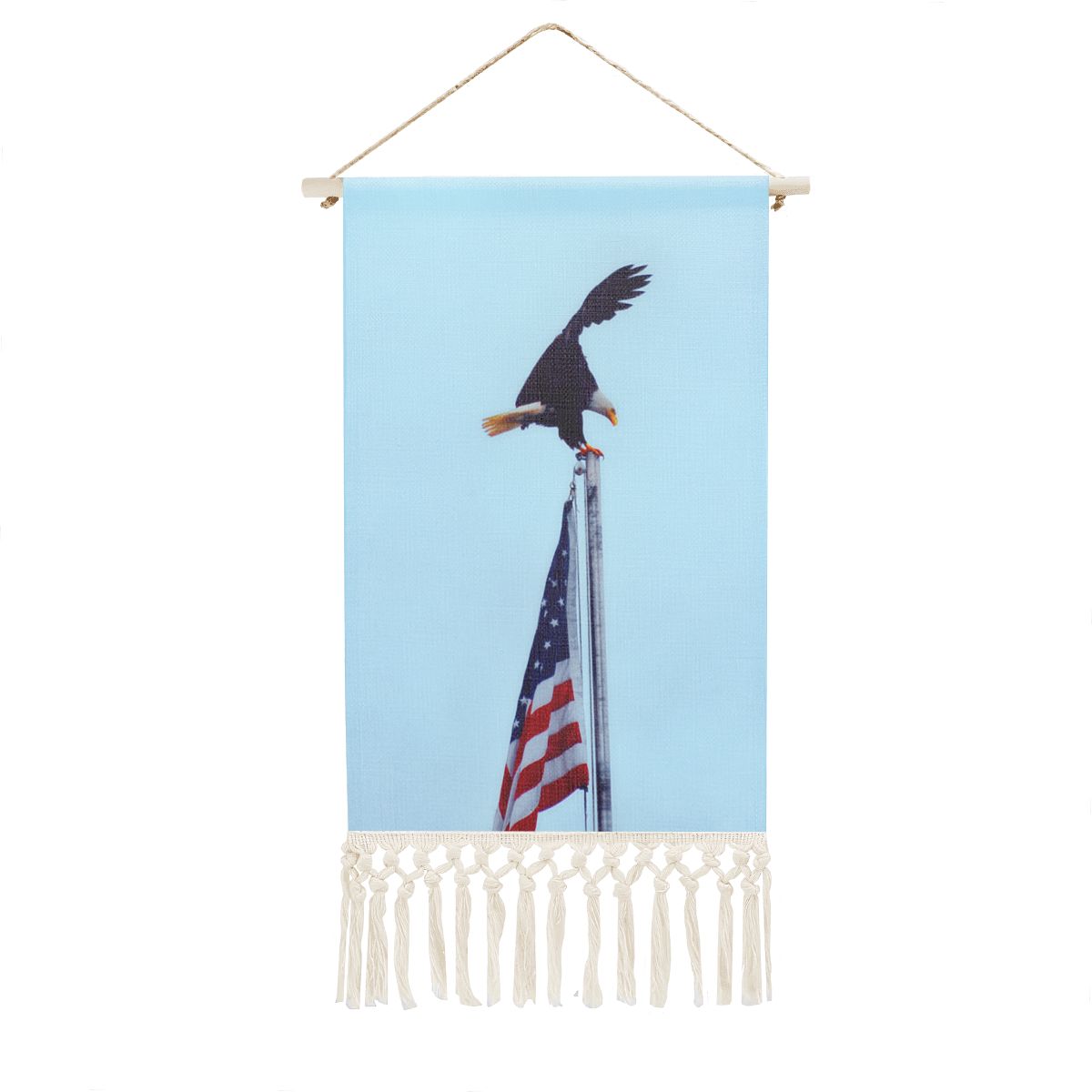Cotton Linen Wall Hanging (Made in USA) - Picture 7 of 7