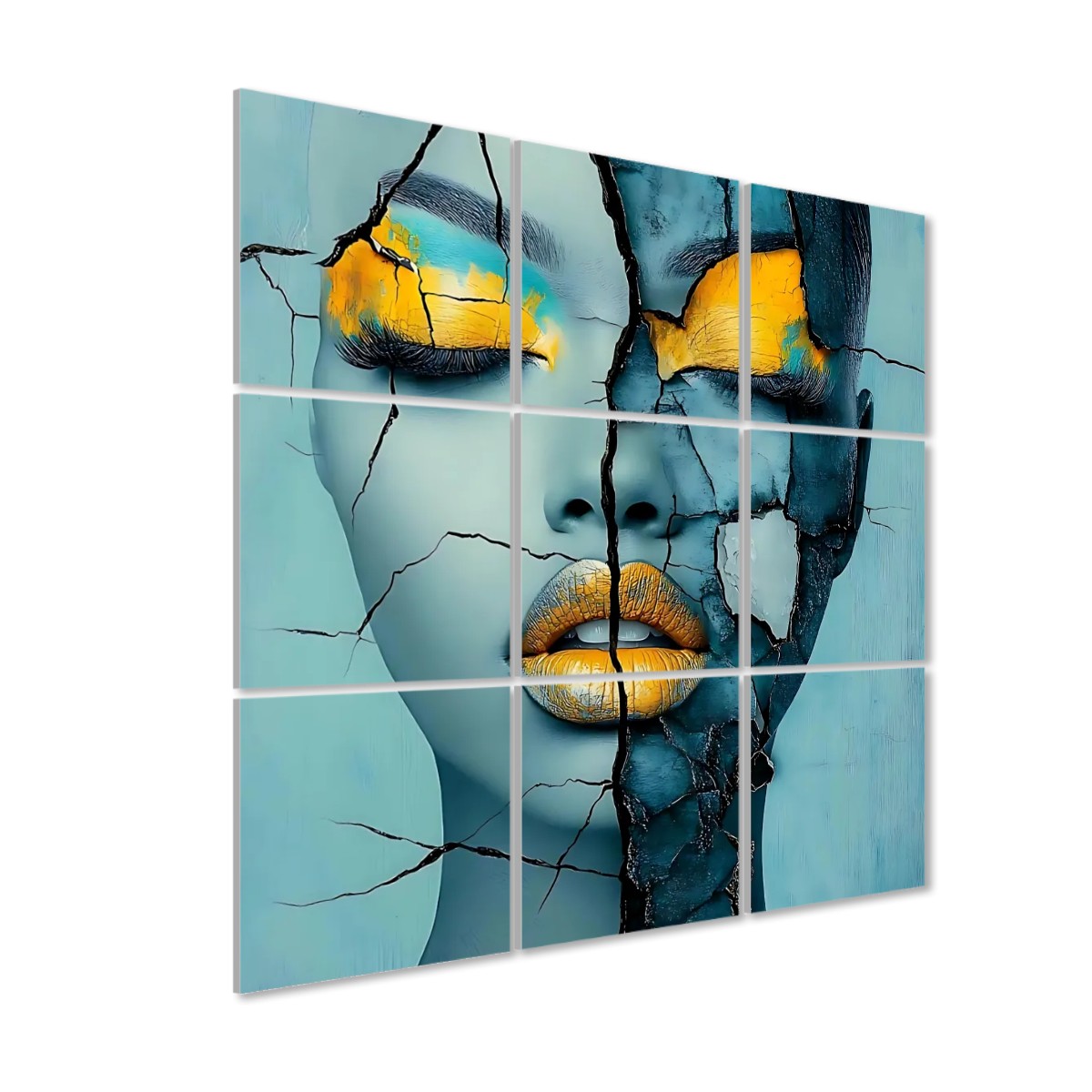 Sound Absorbing Wall Art 9 pcs